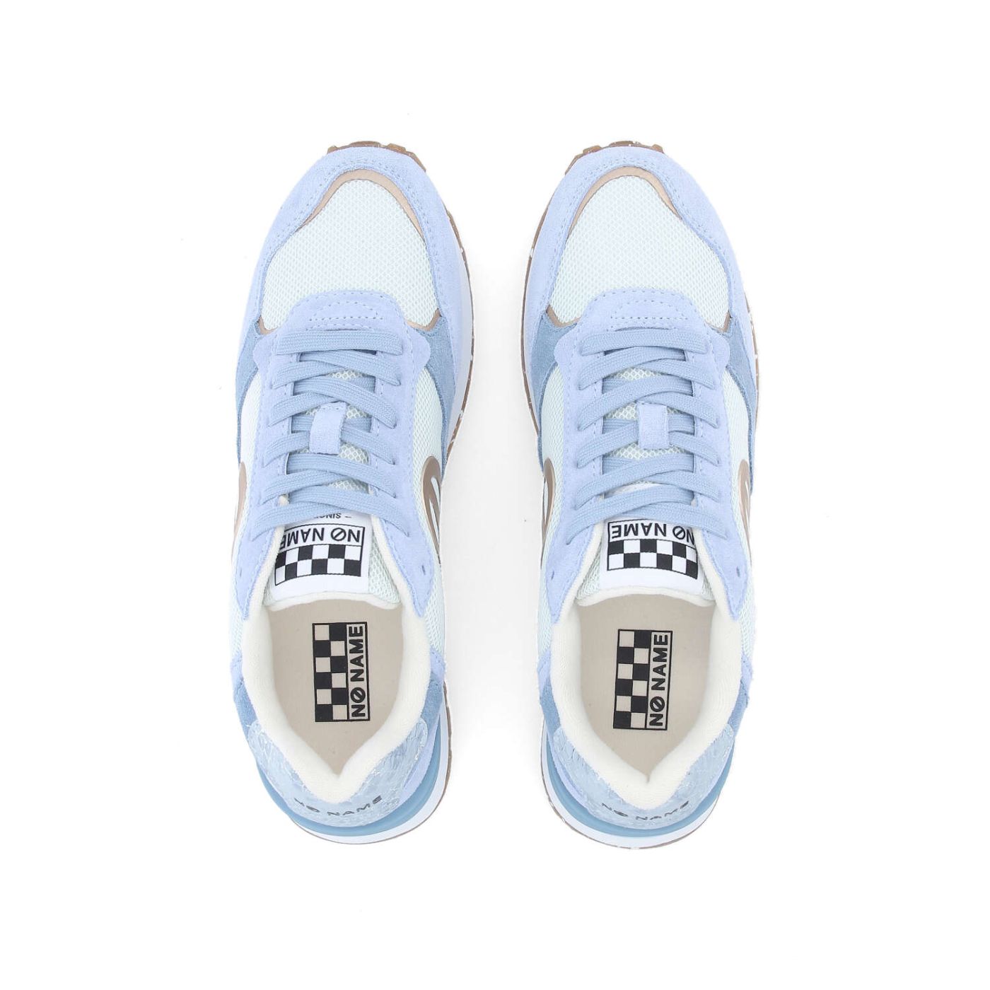 TOVA RUNNER W - SDE/MESH/ROSIE - BLANC CASSE/BLEU CIEL